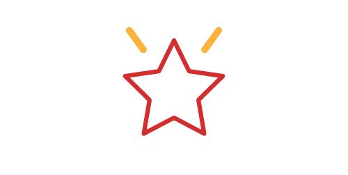 Image of 250 points star