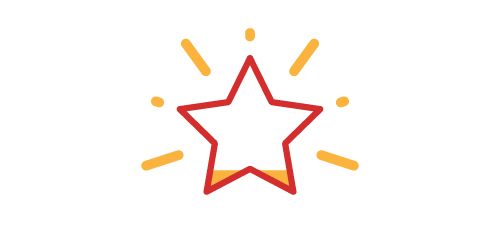 Image of 750 points star